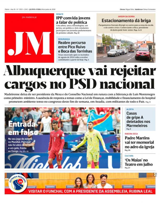 Quinta-feira, 18 de junho de 2026