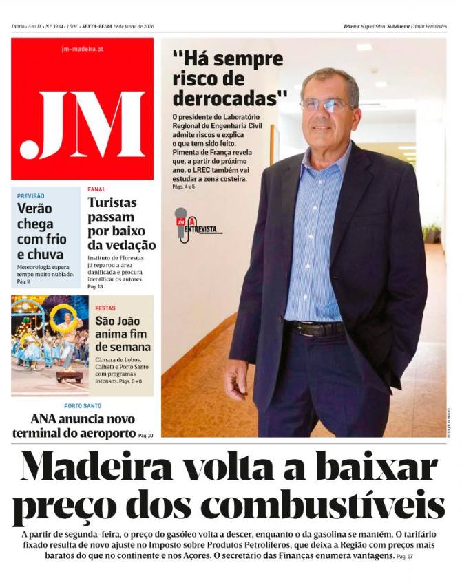 Sexta-feira, 19 de junho de 2026