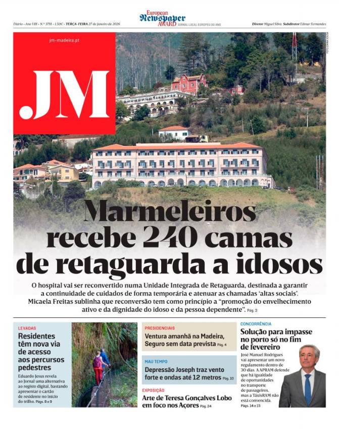 Terça-feira, 27 de janeiro de 2026