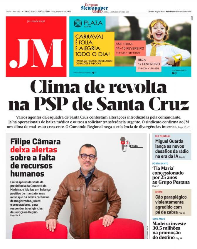 Sexta-feira, 13 de fevereiro de 2026