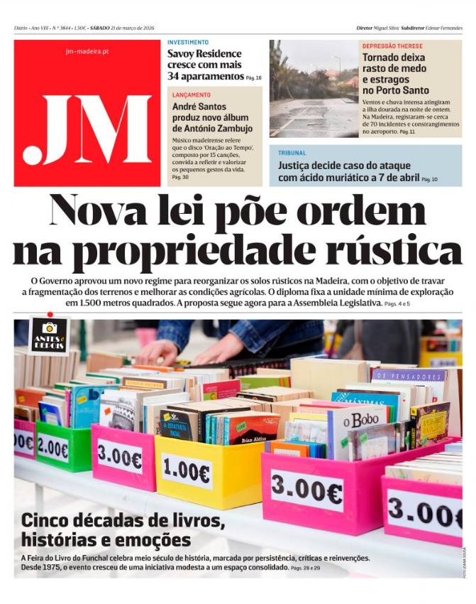 Sábado, 21 de março de 2026