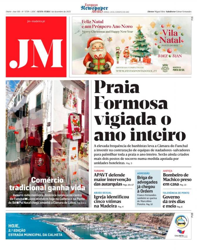 Sexta-feira, 5 de dezembro de 2025