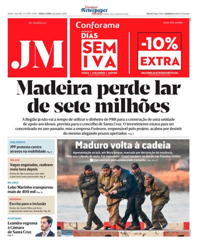 Terça-feira, 6 de janeiro de 2026