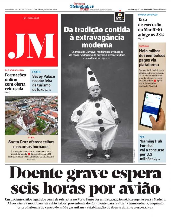 Sábado, 7 de fevereiro de 2026