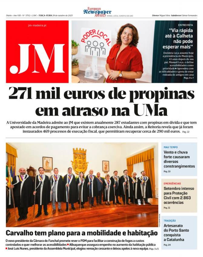 Terça-feira, 28 de outubro de 2025