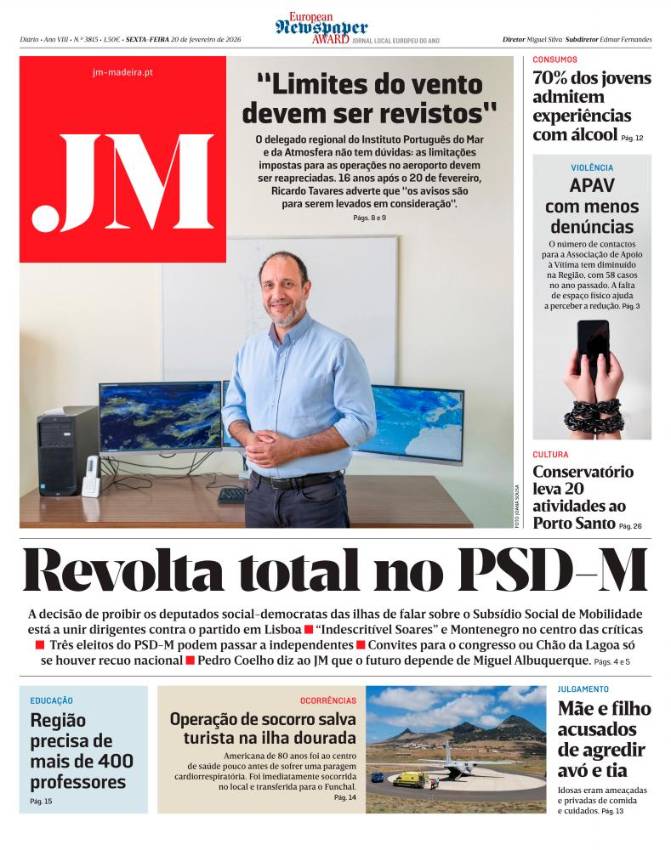 Sexta-feira, 20 de fevereiro de 2026