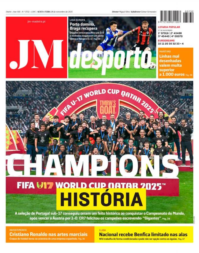 Sexta-feira, 28 de novembro de 2025