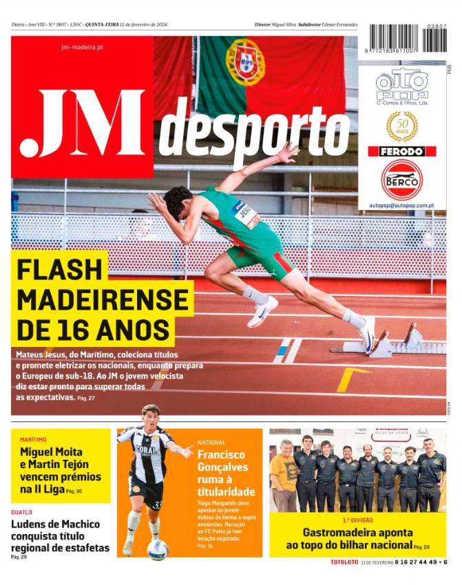 Quinta-feira, 12 de fevereiro de 2026