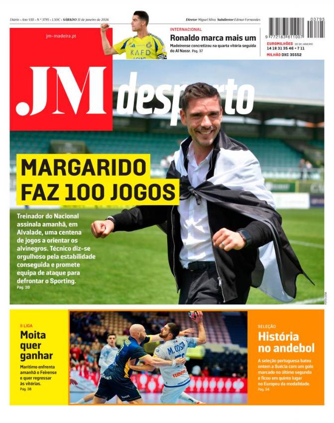 Sábado, 31 de janeiro de 2026