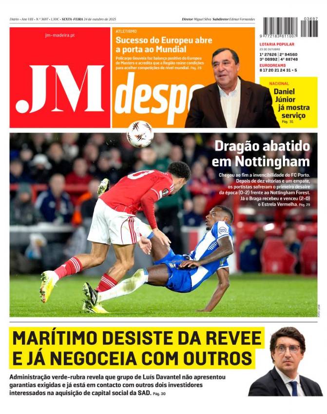 Sexta-feira, 24 de outubro de 2025