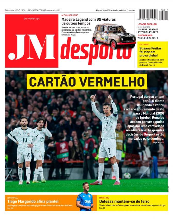 Sexta-feira, 14 de novembro de 2025