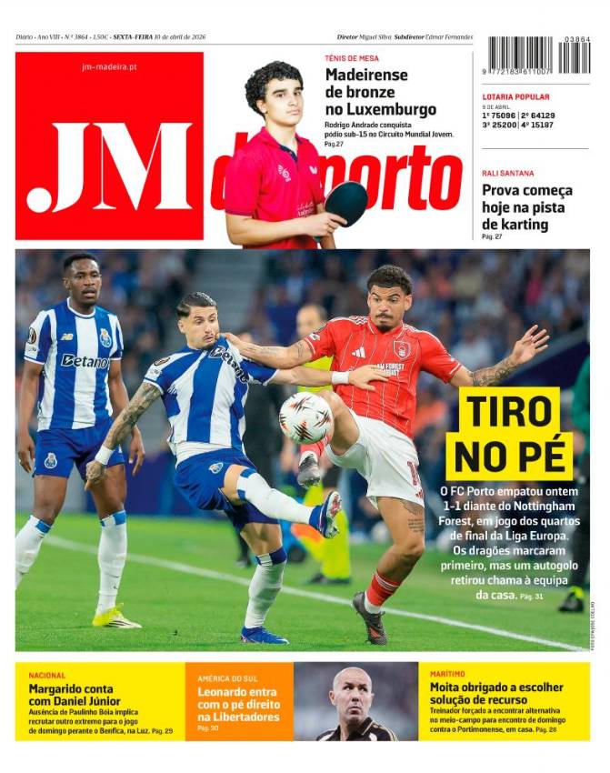 Sexta-feira, 10 de abril de 2026