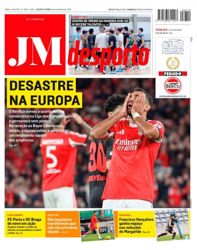 Quinta-feira, 6 de novembro de 2025