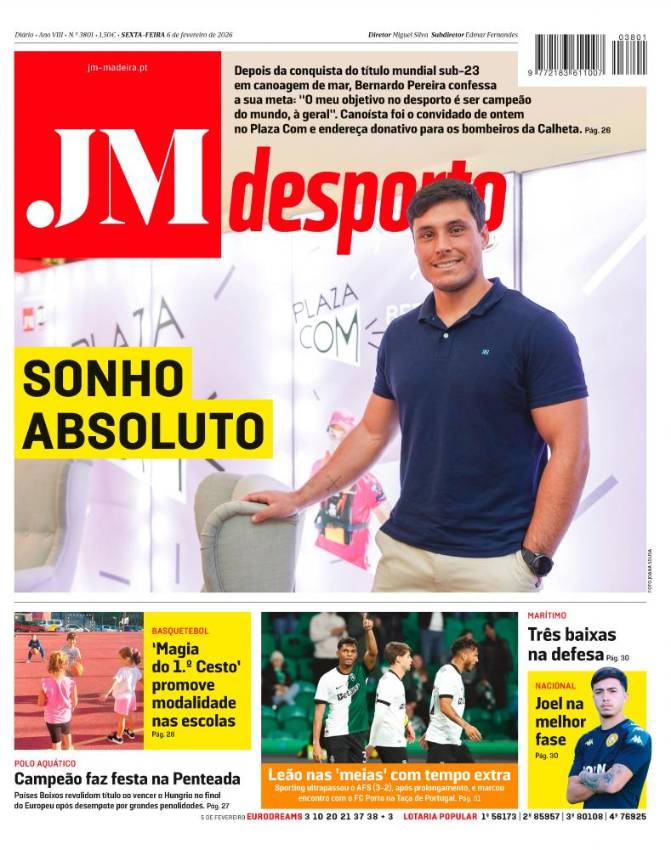 Sexta-feira, 6 de fevereiro de 2026