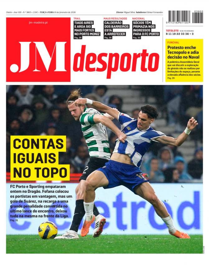 Terça-feira, 10 de fevereiro de 2026