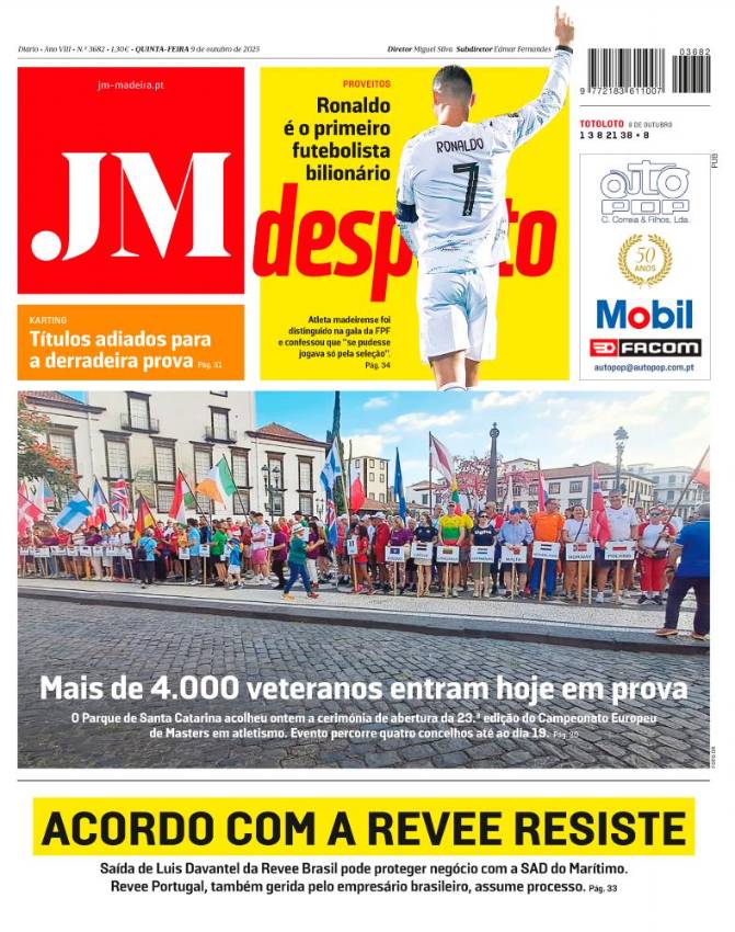 Quinta-feira, 9 de outubro de 2025