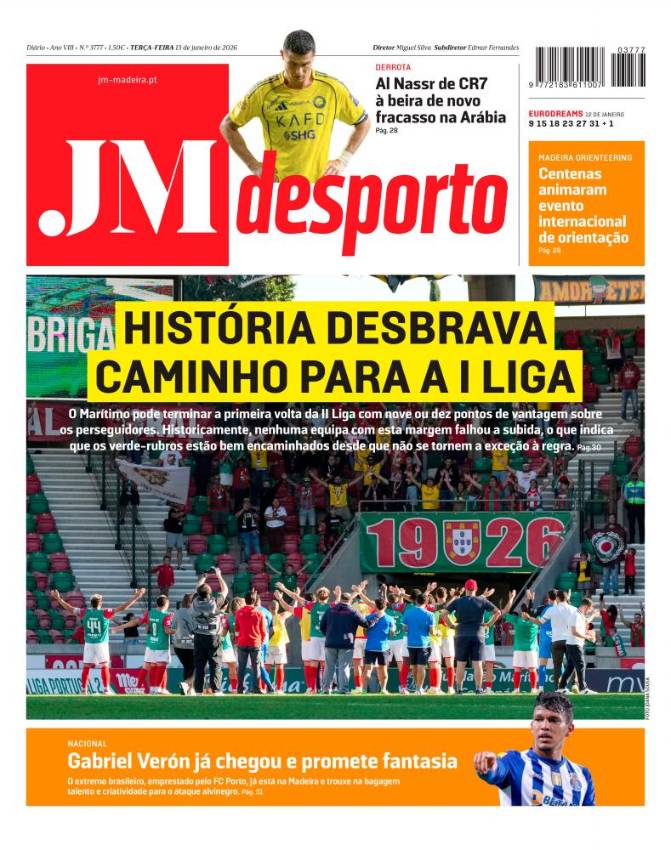 Terça-feira, 13 de janeiro de 2026