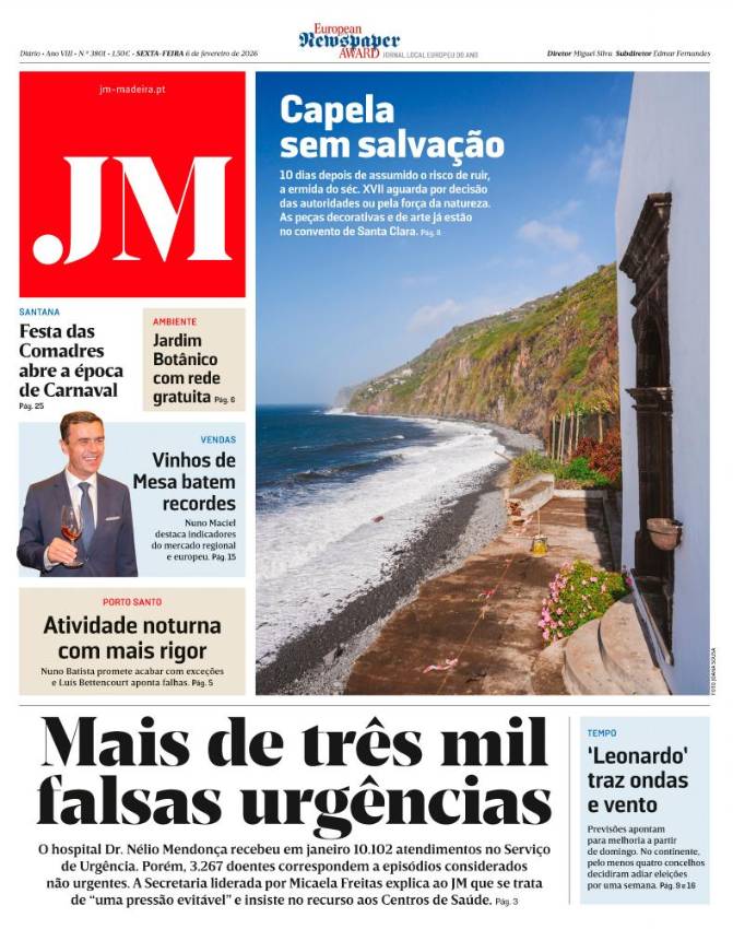 Sexta-feira, 6 de fevereiro de 2026