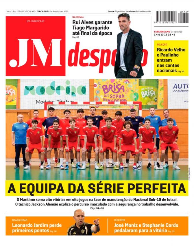 Terça-feira, 24 de março de 2026