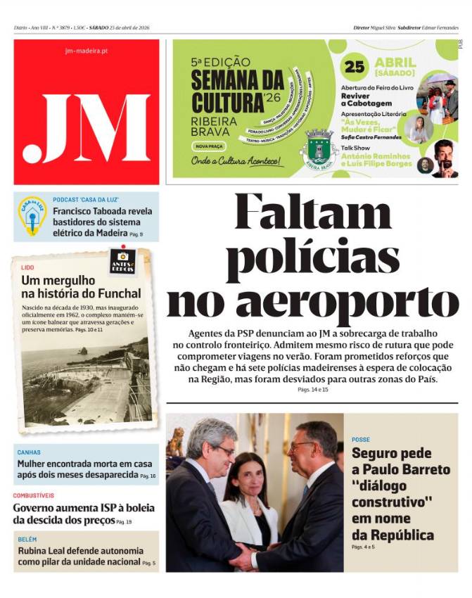 Sábado, 25 de abril de 2026