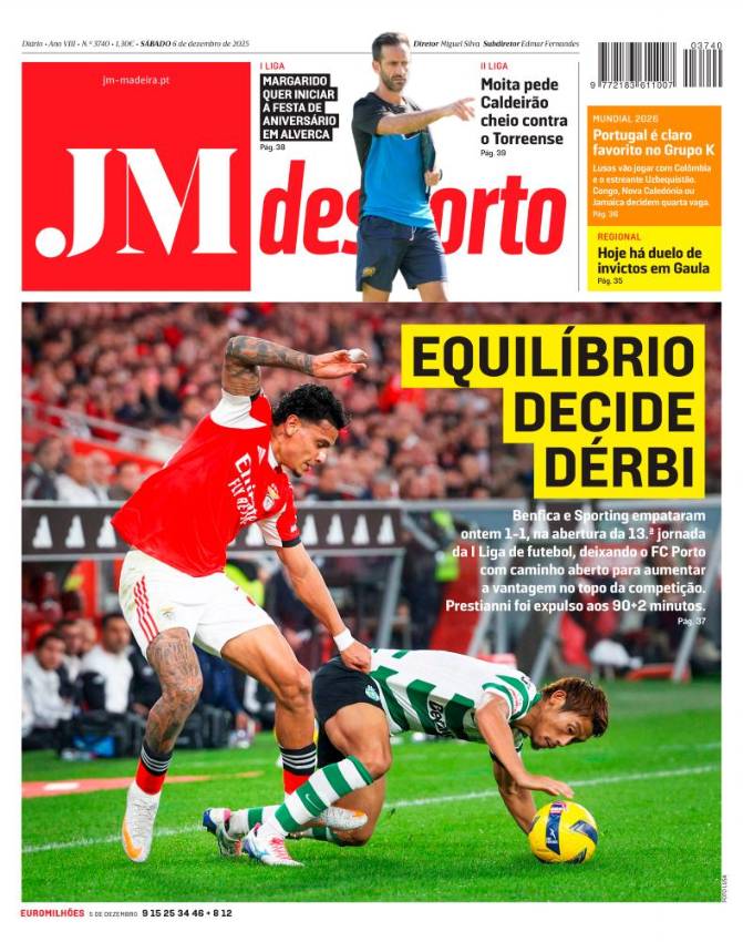 Sábado, 6 de dezembro de 2025