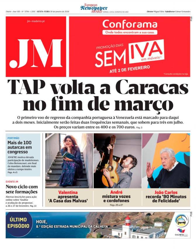 Sexta-feira, 30 de janeiro de 2026