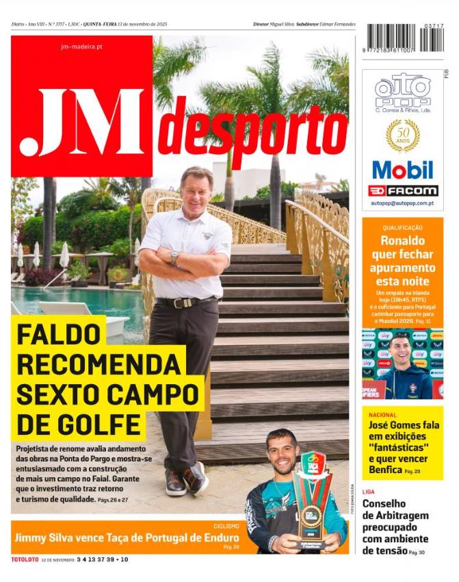 Quinta-feira, 13 de novembro de 2025