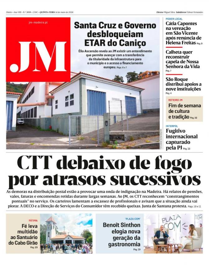 Quinta-feira, 14 de maio de 2026