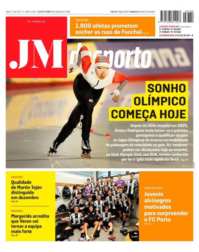 Sexta-feira, 16 de janeiro de 2026