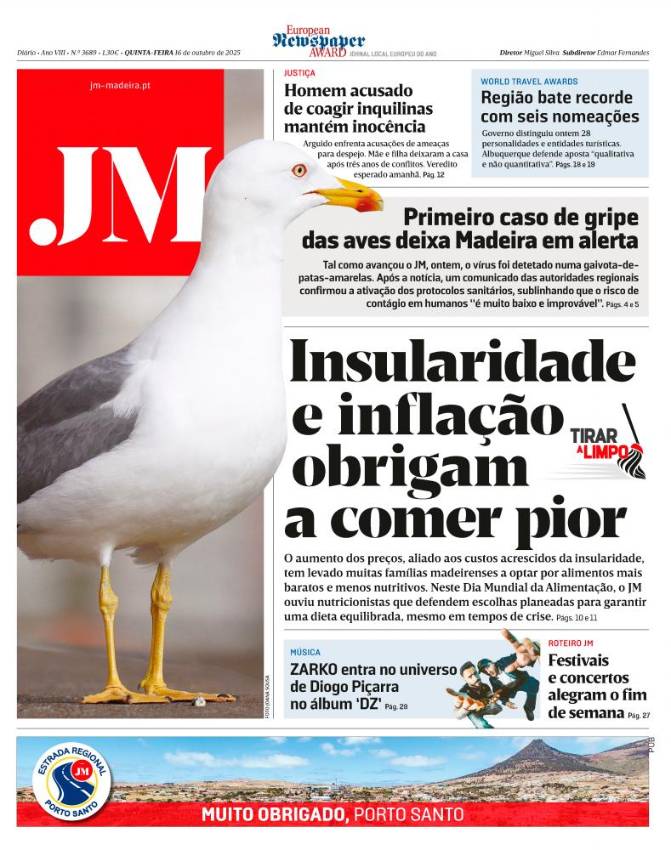 Quinta-feira, 16 de outubro de 2025