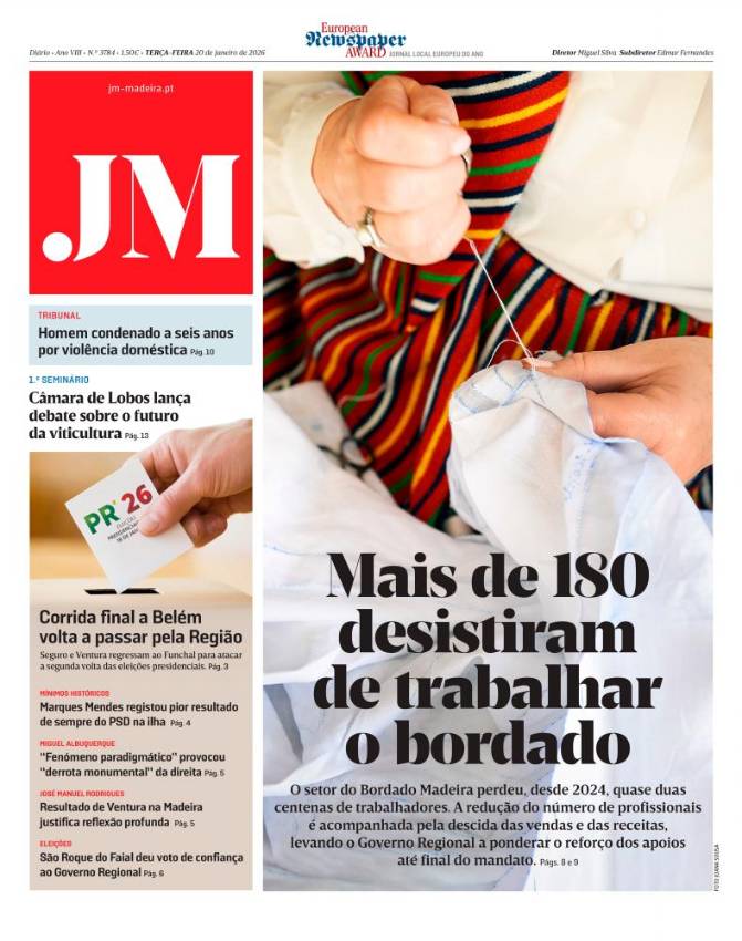 Terça-feira, 20 de janeiro de 2026