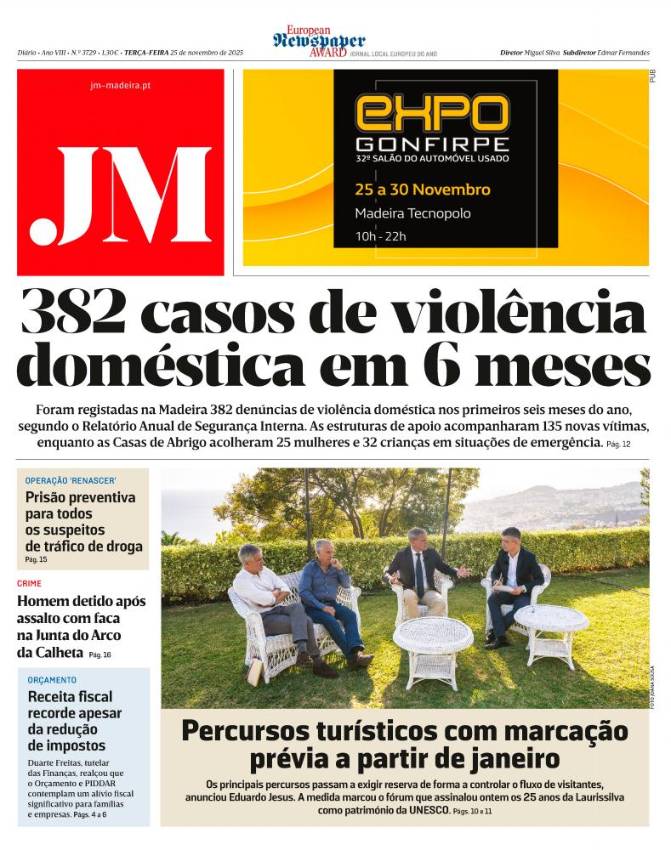 Terça-feira, 25 de novembro de 2025