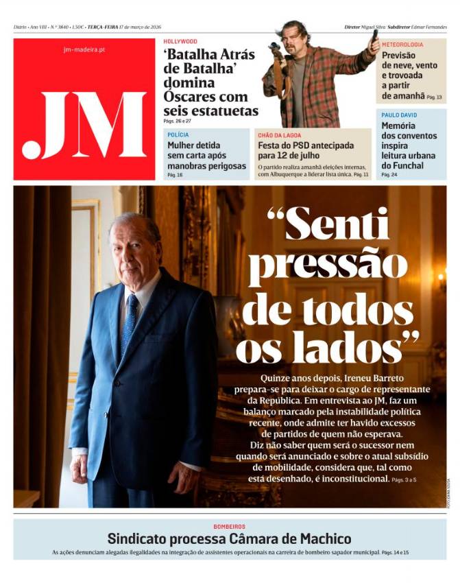 Terça-feira, 17 de março de 2026