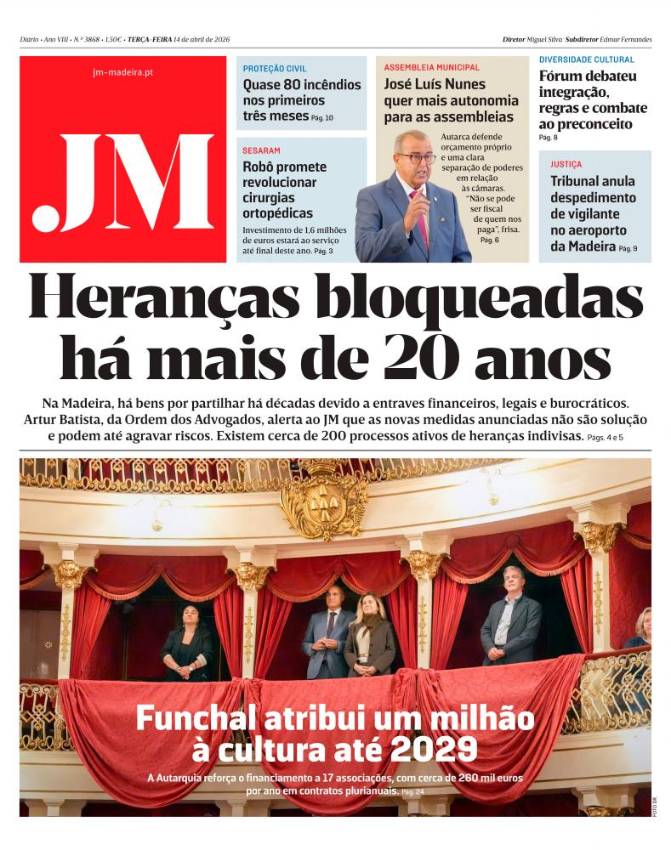 Terça-feira, 14 de abril de 2026