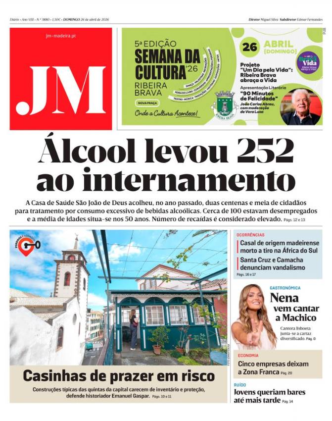 Domingo, 26 de abril de 2026