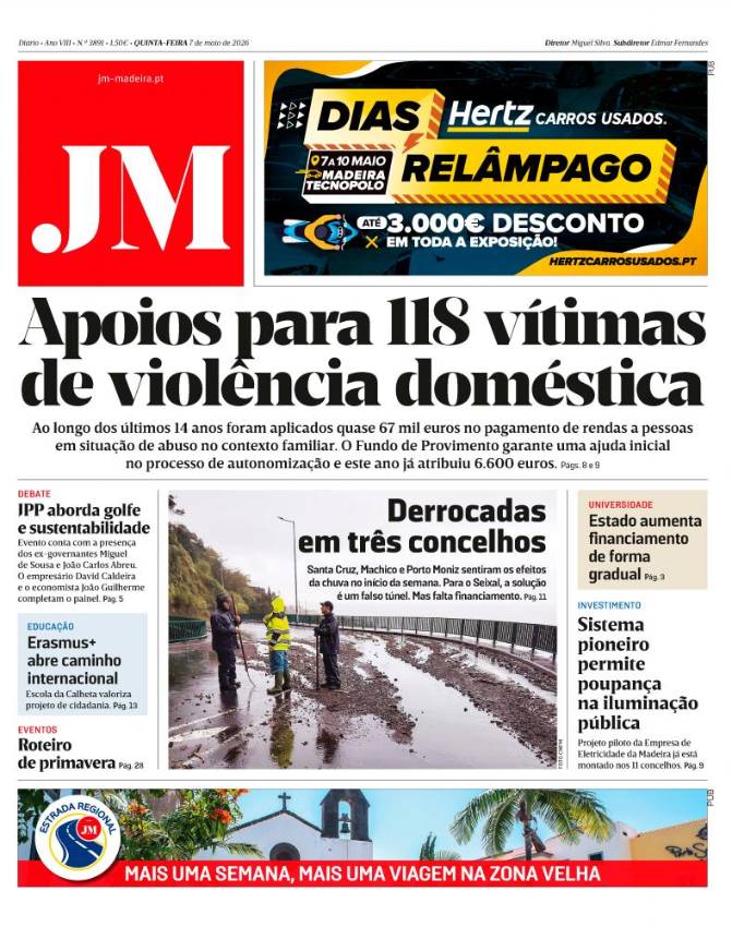Quinta-feira, 7 de maio de 2026