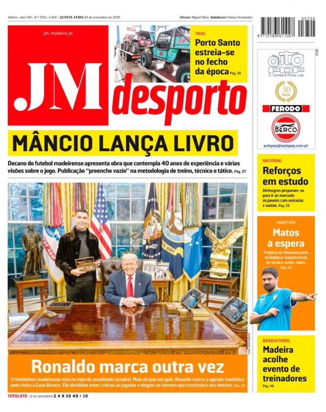 Quinta-feira, 20 de novembro de 2025