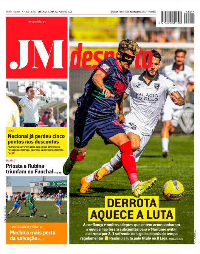 Segunda-feira, 2 de março de 2026