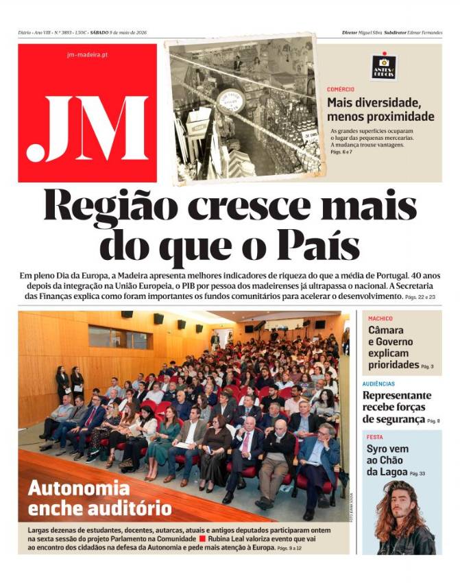 Sábado, 9 de maio de 2026