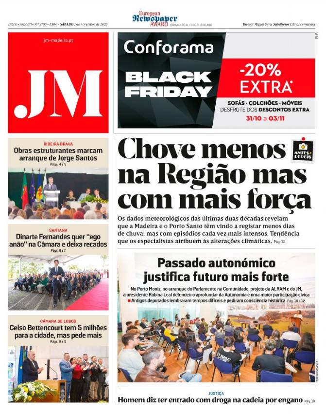 Sábado, 1 de novembro de 2025