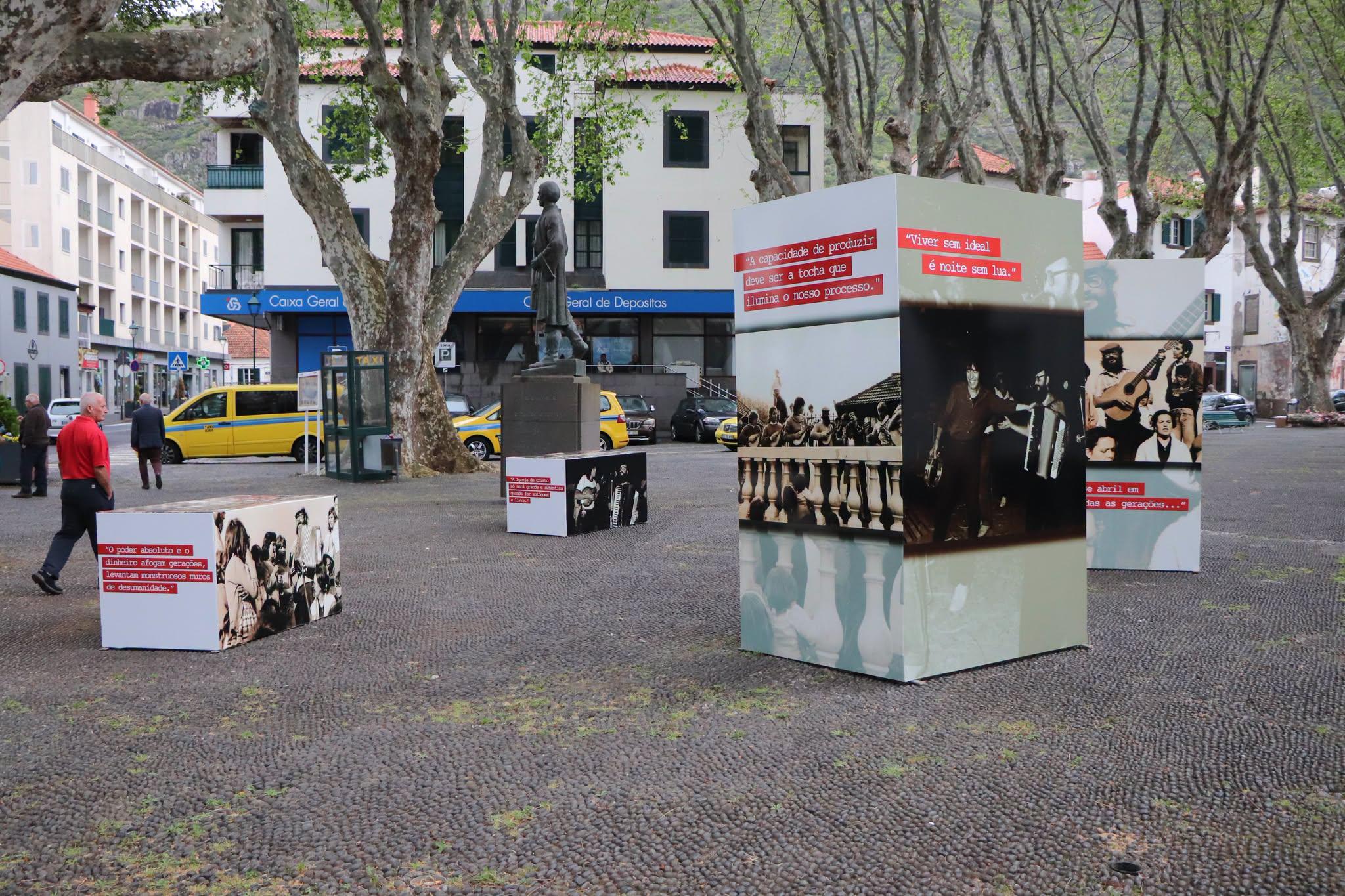 Pe. Martins Júnior: Imagens e frases de “um homem da liberdade” expostas em Machico (com fotos)