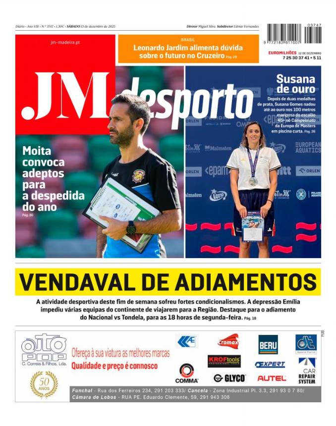 Sábado, 13 de dezembro de 2025