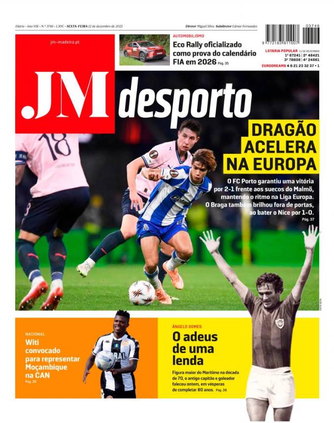 Sexta-feira, 12 de dezembro de 2025