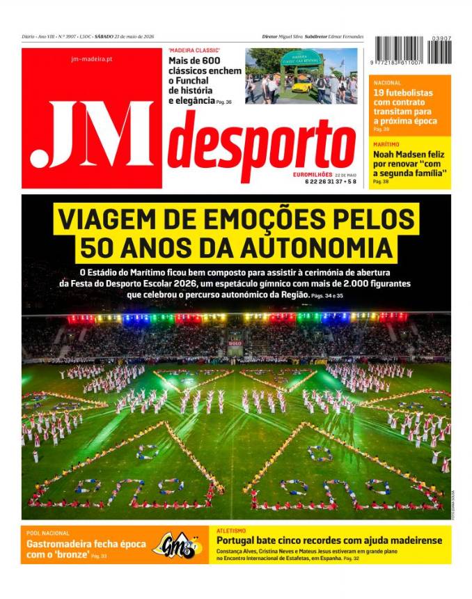 Sábado, 23 de maio de 2026