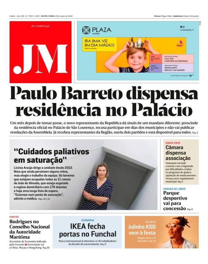 Sexta-feira, 29 de maio de 2026