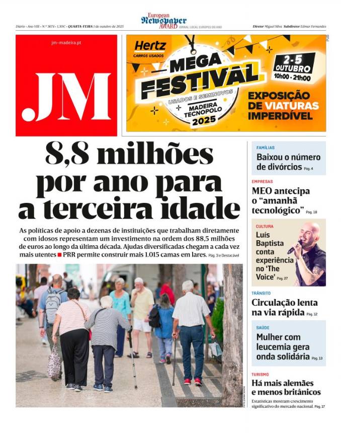 Quarta-feira, 1 de outubro de 2025