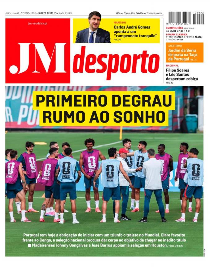 Quarta-feira, 17 de junho de 2026