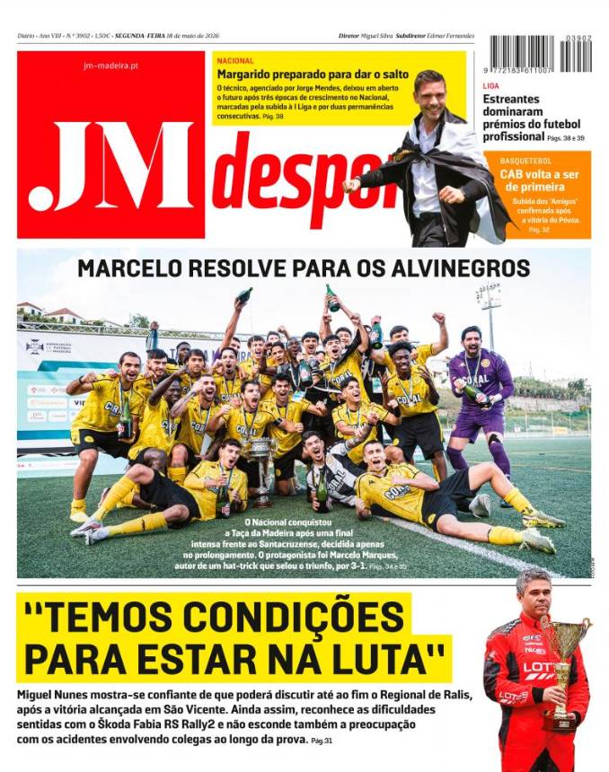 Segunda-feira, 18 de maio de 2026