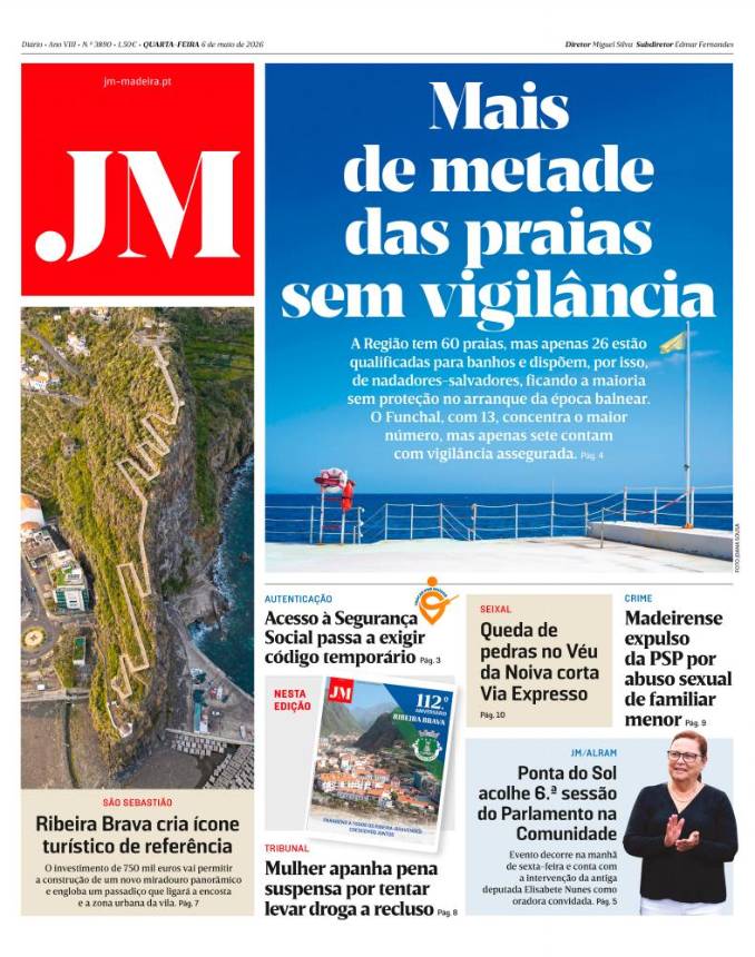 Quarta-feira, 6 de maio de 2026