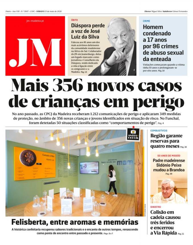 Sábado, 23 de maio de 2026